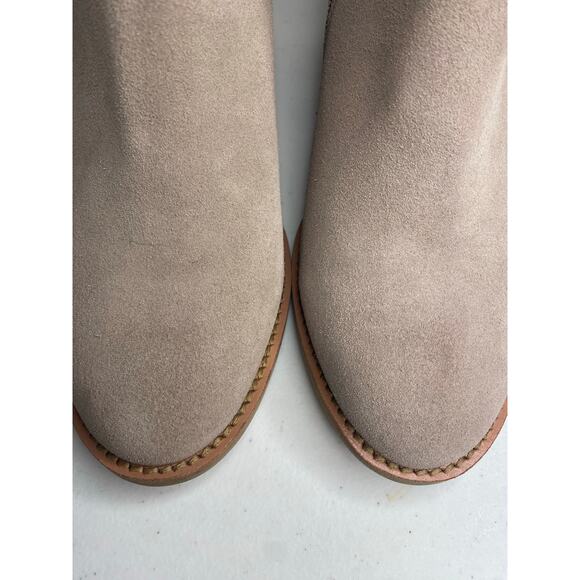 Blondo Womens Waterproof Gray Ankle Booties Chunky Heel Western Country Size 8.5 - Picture 10 of 16